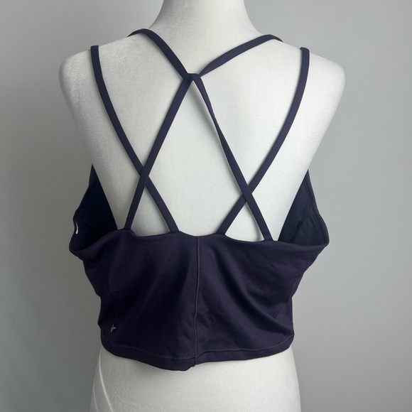Old Navy Active Powersoft Bundle X2 Activewear Sports Bras Plum & Orange-Red XXL - Picture 7 of 9